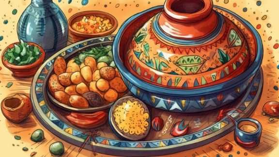 Image 6 Blog 19a Algeria: A Geographic Journey - food traditions